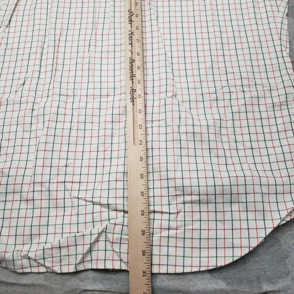 Polo Ralph Lauren Shirt Mens Large Beige Regent Classic Fit Long Sleeve Button
